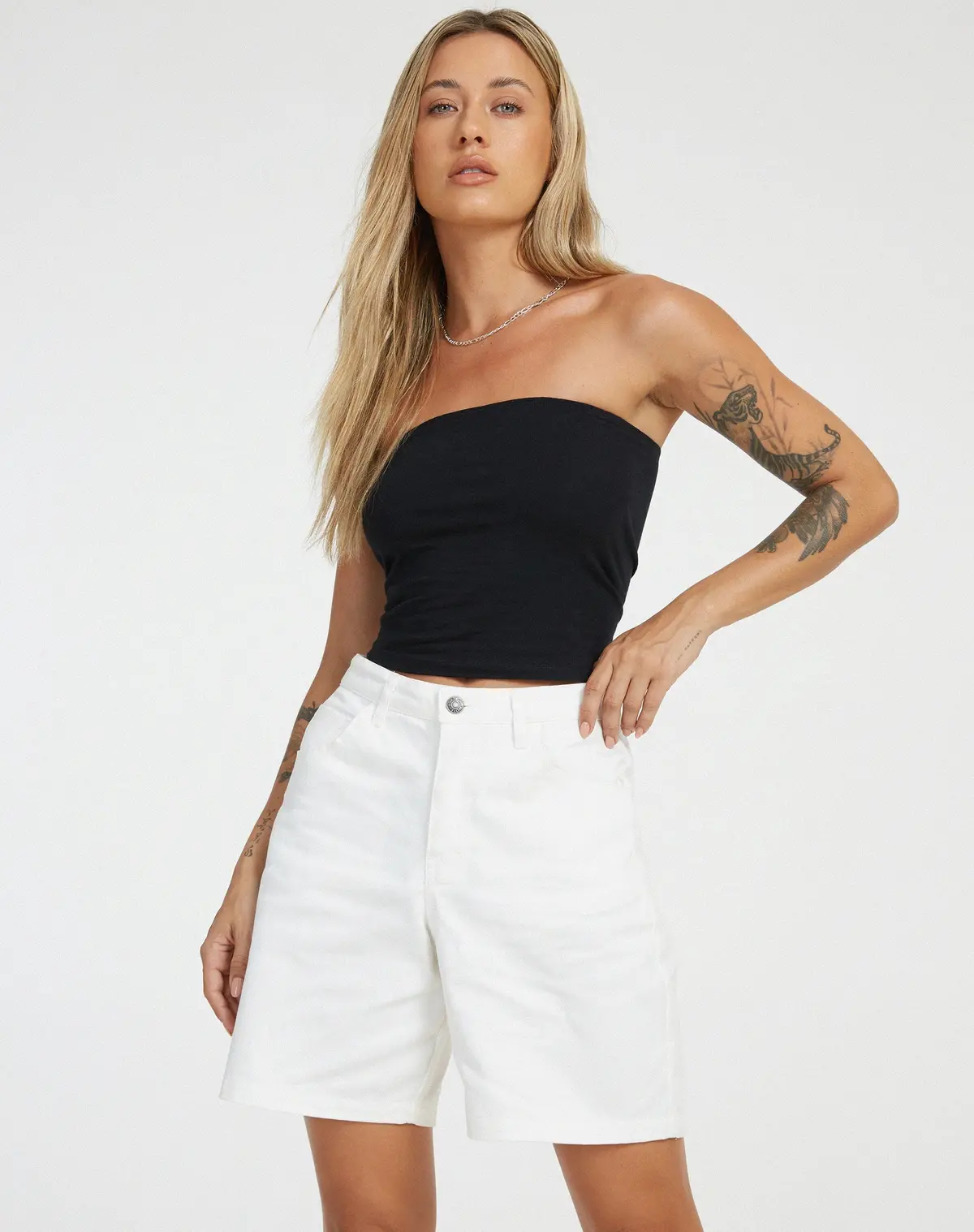 Dad Short In True White 1