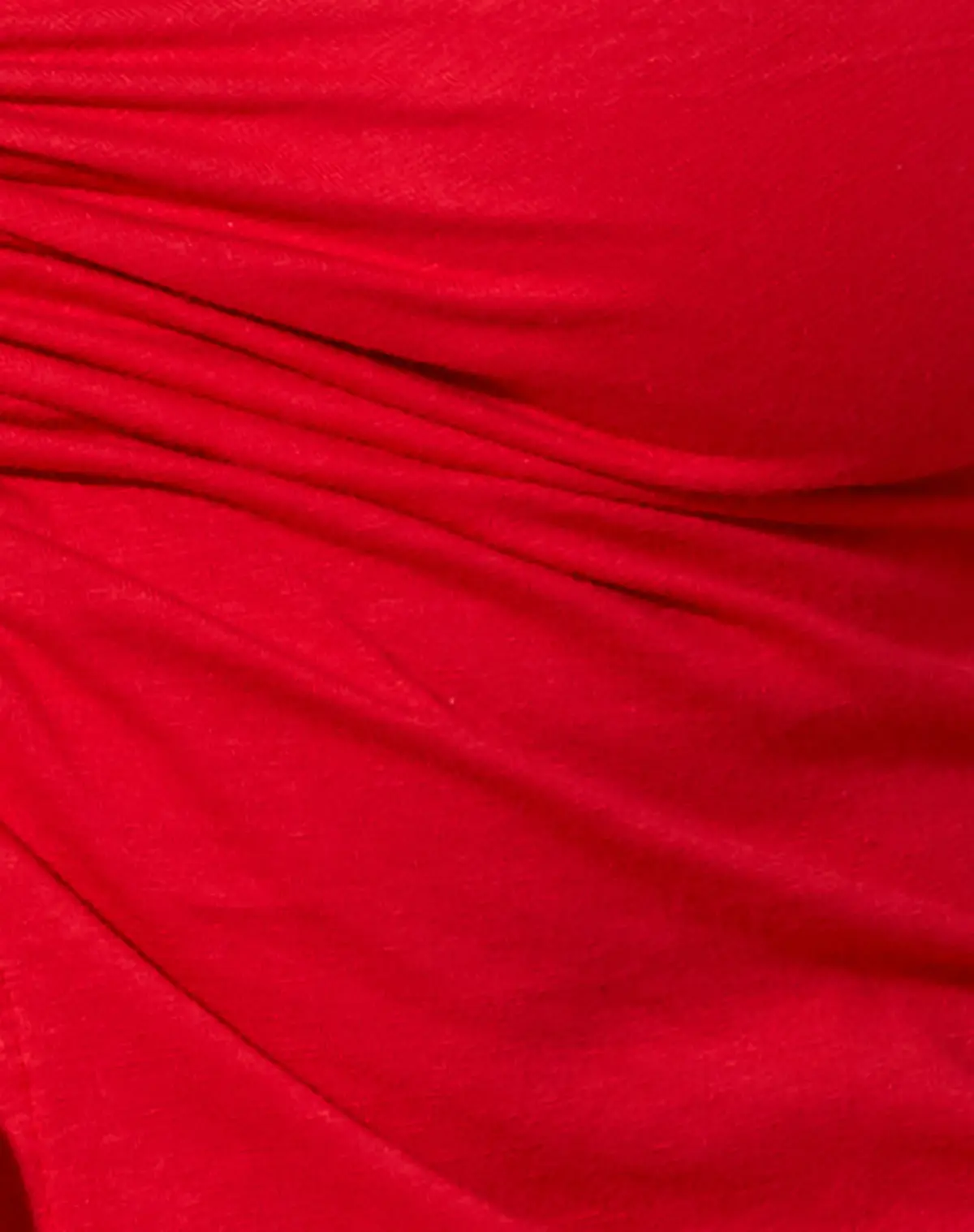 Dapa Crop Top In Racing Red 6