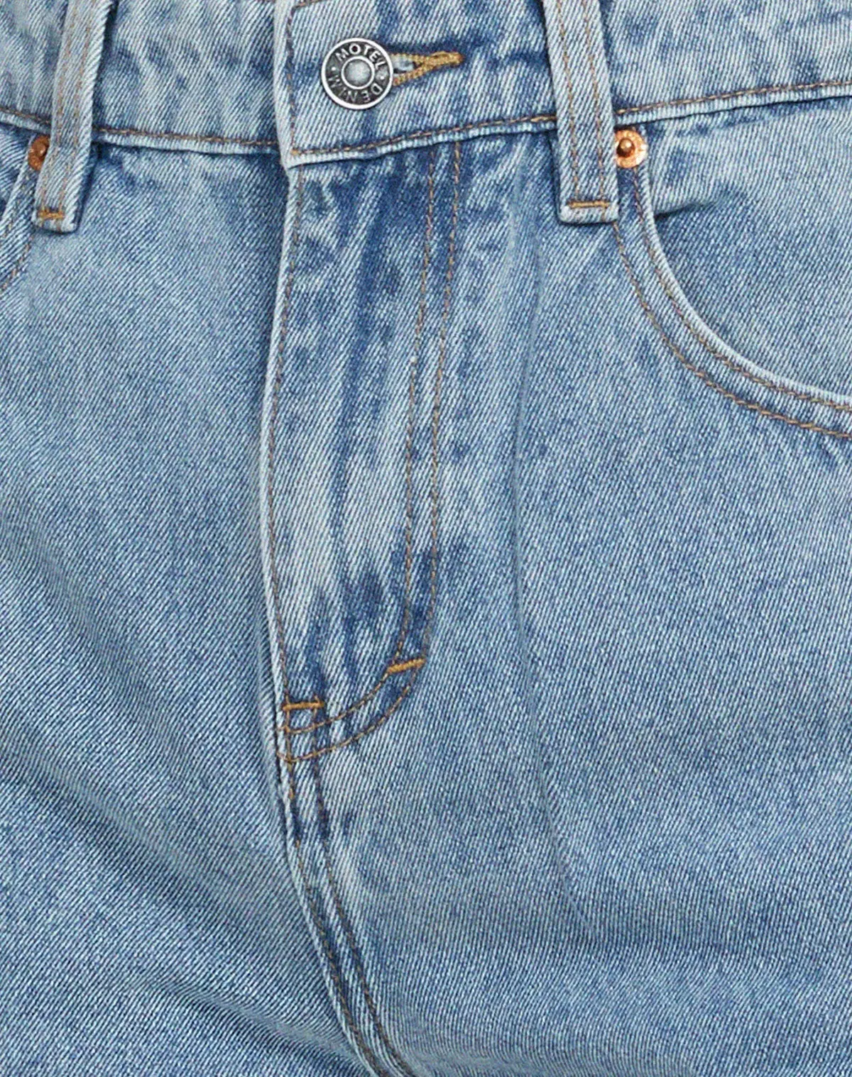 Denim Shorts In Light Wash 5