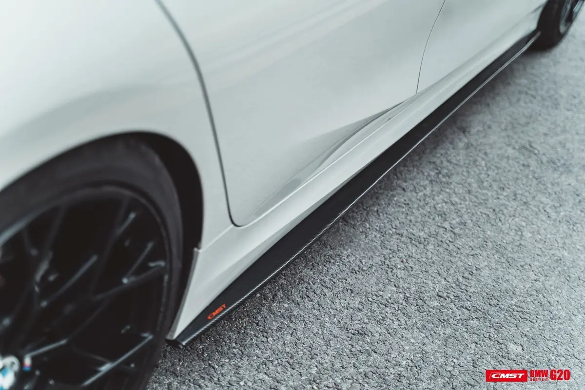Cmst Carbon Fiber Side Skirts For Bmw 3 Series G20 330I M340i 2019-On 1
