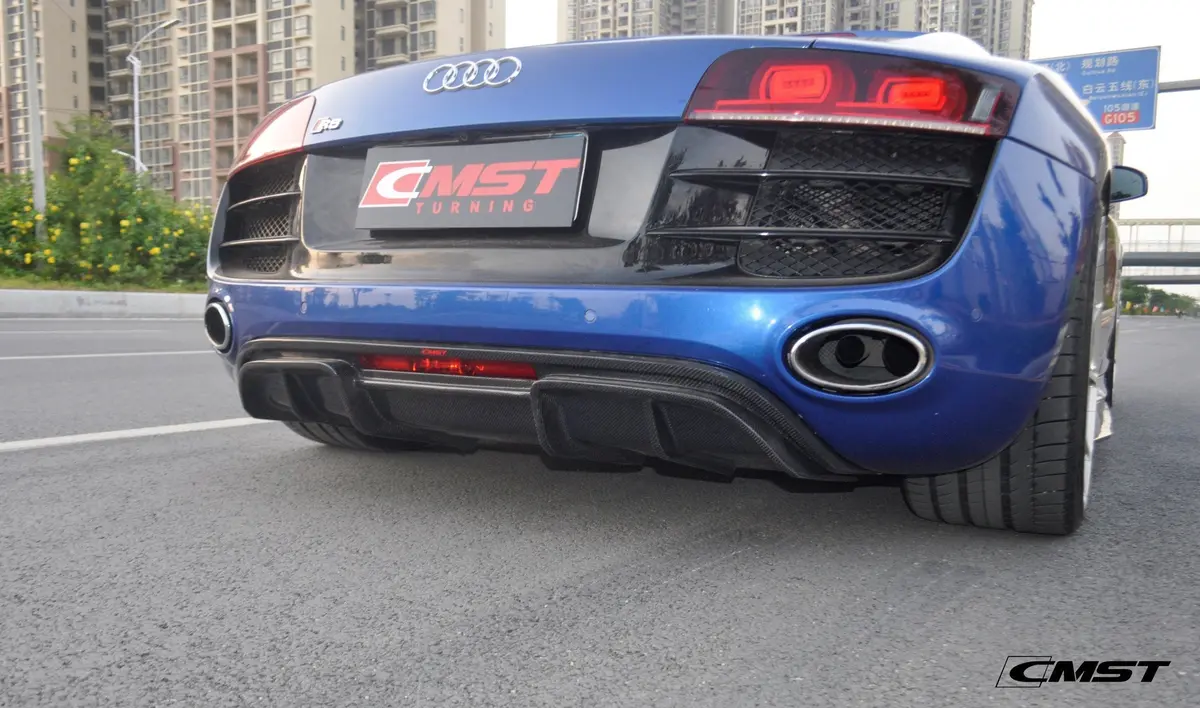 Cmst Carbon Fiber Rear Diffuser For Audi R8 (2008-2015) 2