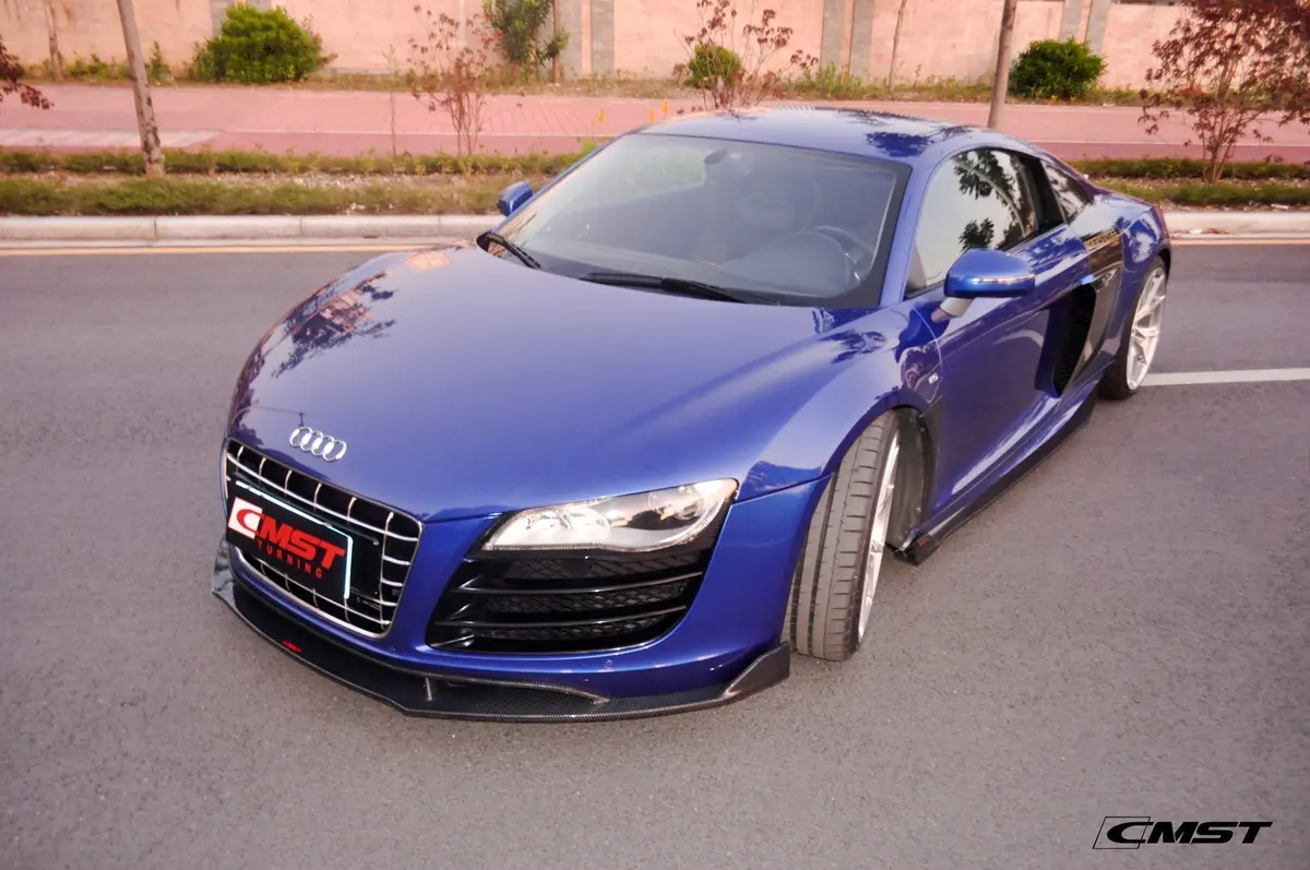 Cmst Carbon Fiber Front Lip For Audi R8 (2008-2015) 1