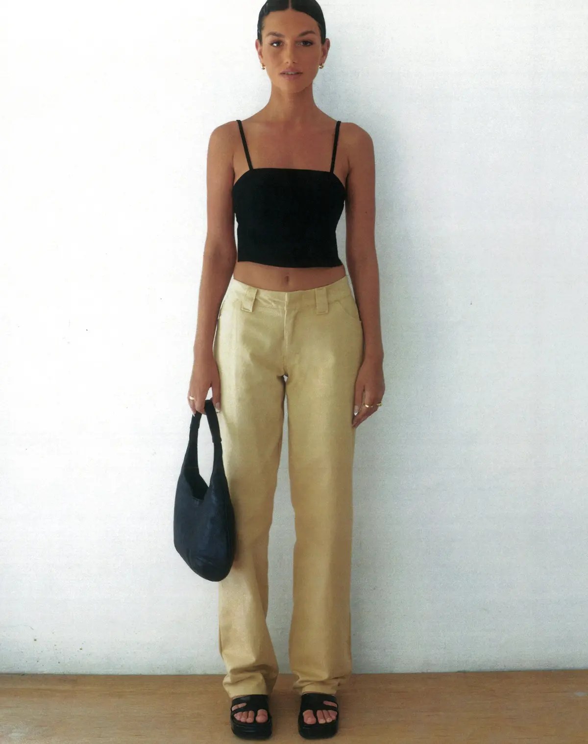 Motel X Olivia Neill Kana Trouser In Tan 1