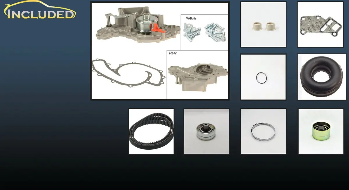 Tb8795 Bb - Timing Belt & Water Pump Kit - Rebuilding The Existing De-Tensioner (1987-1995) 1