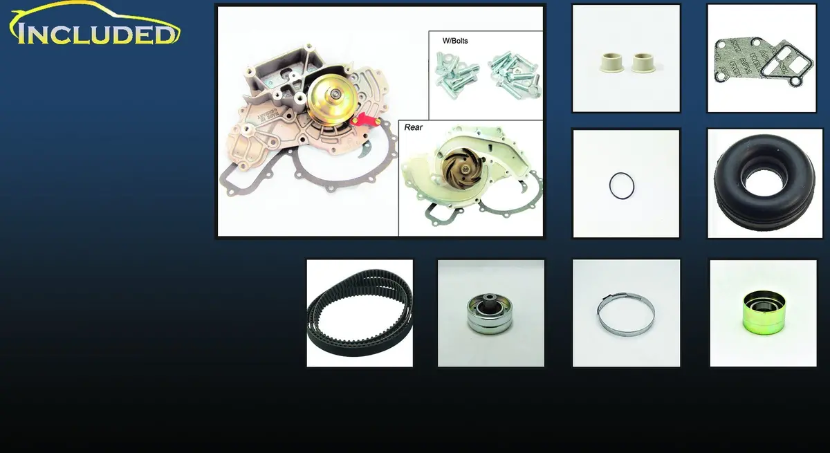 Tb8586 Bb - Timing Belt & Water Pump Kit - Rebuilding The Existing De-Tensioner (1985-1986) 1