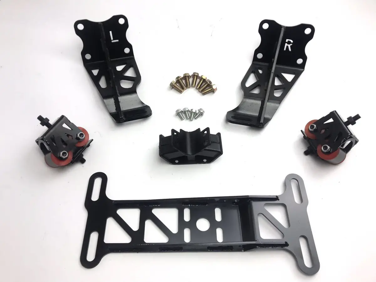 Wk Racing Bmw E46 1Jz / 2Jz Engine & Transmission Swap Mounts 1