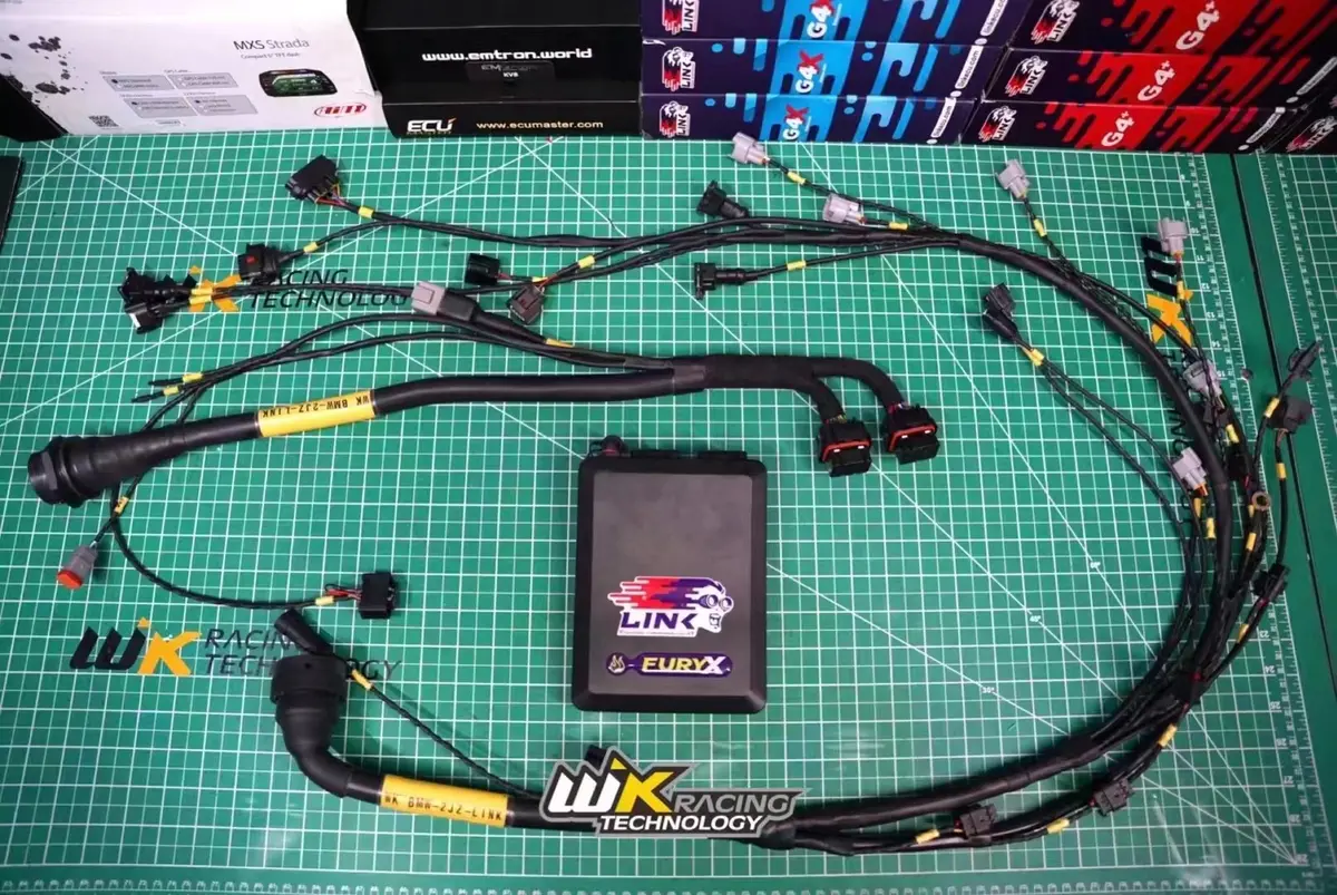 Wk Racing Pro Wiring Harness For Toyota 1Jz / 2Jz & Link Ecu | Bulkhead Connector | Dbw & Independent Ignition Ready 1