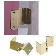 Extended Brass Door Hinges 1