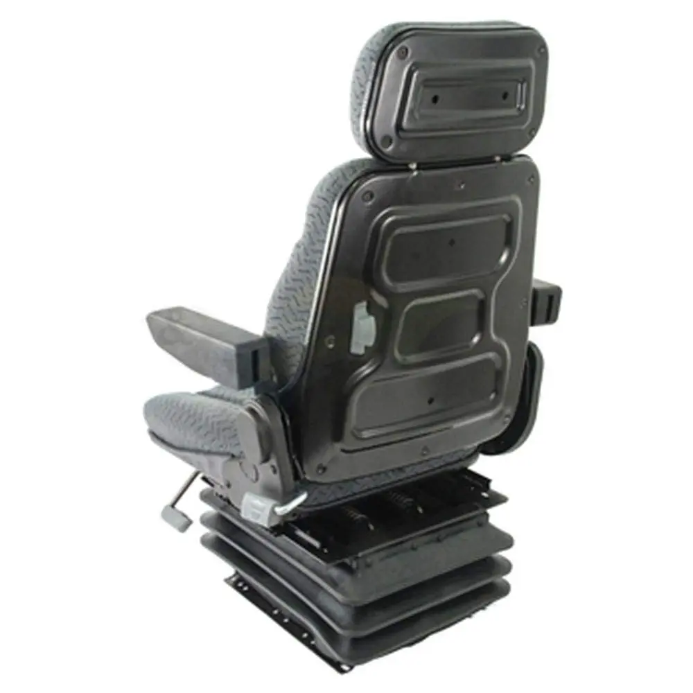Heavy Duty Tractor Excavator Back Hoe Mower Loader Seat W/ Suspension 3