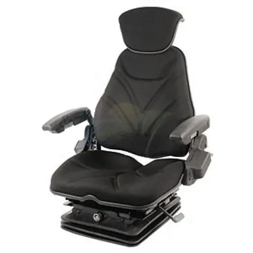 Heavy Duty Tractor Excavator Back Hoe Mower Loader Seat W/ Suspension 6
