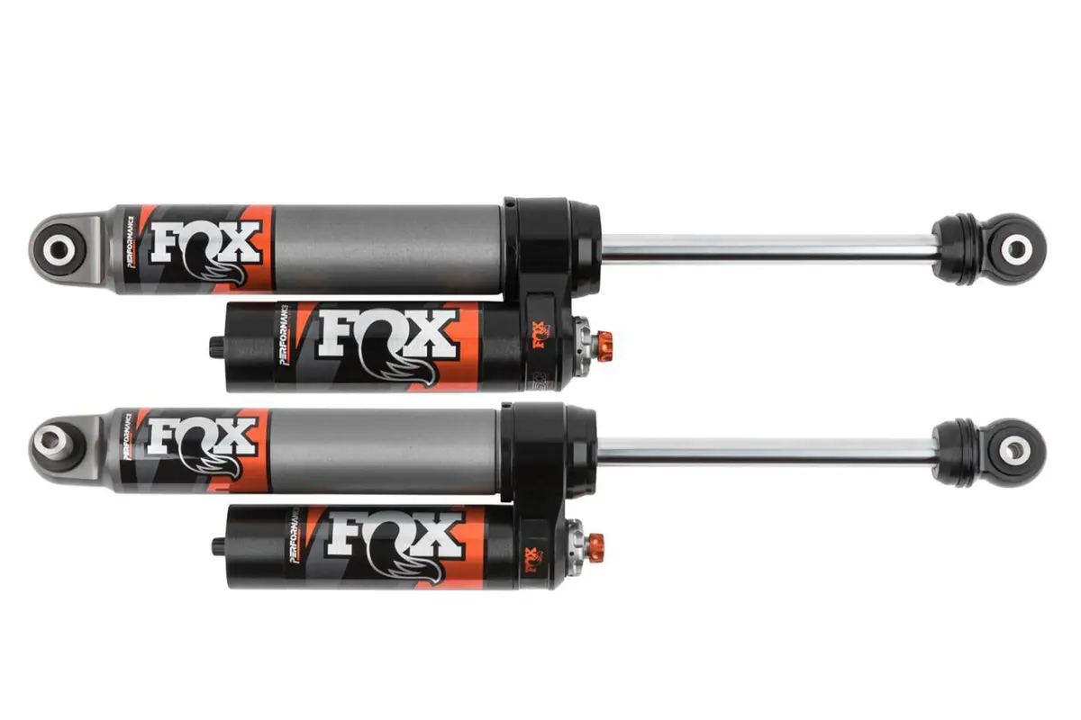 Fox 2.5 Reservoir Rear Shocks Adjustable | Performance Elite | 2-3 Inch Lift | Wrangler Jl (18-26) 1