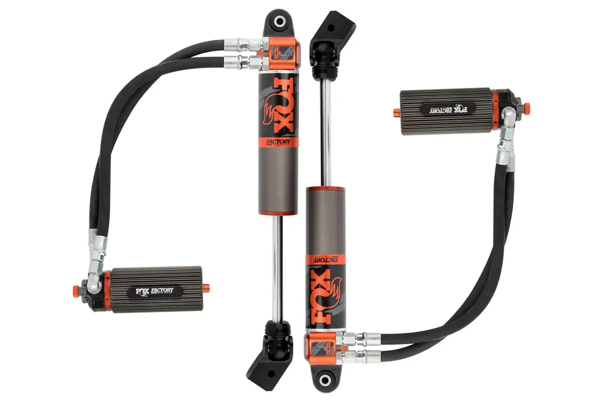 Fox 3.0 Reservoir Front Shocks Adjustable | Factory Race Series Internal Bypass | 2-3" Lift | Wrangler Jl 1