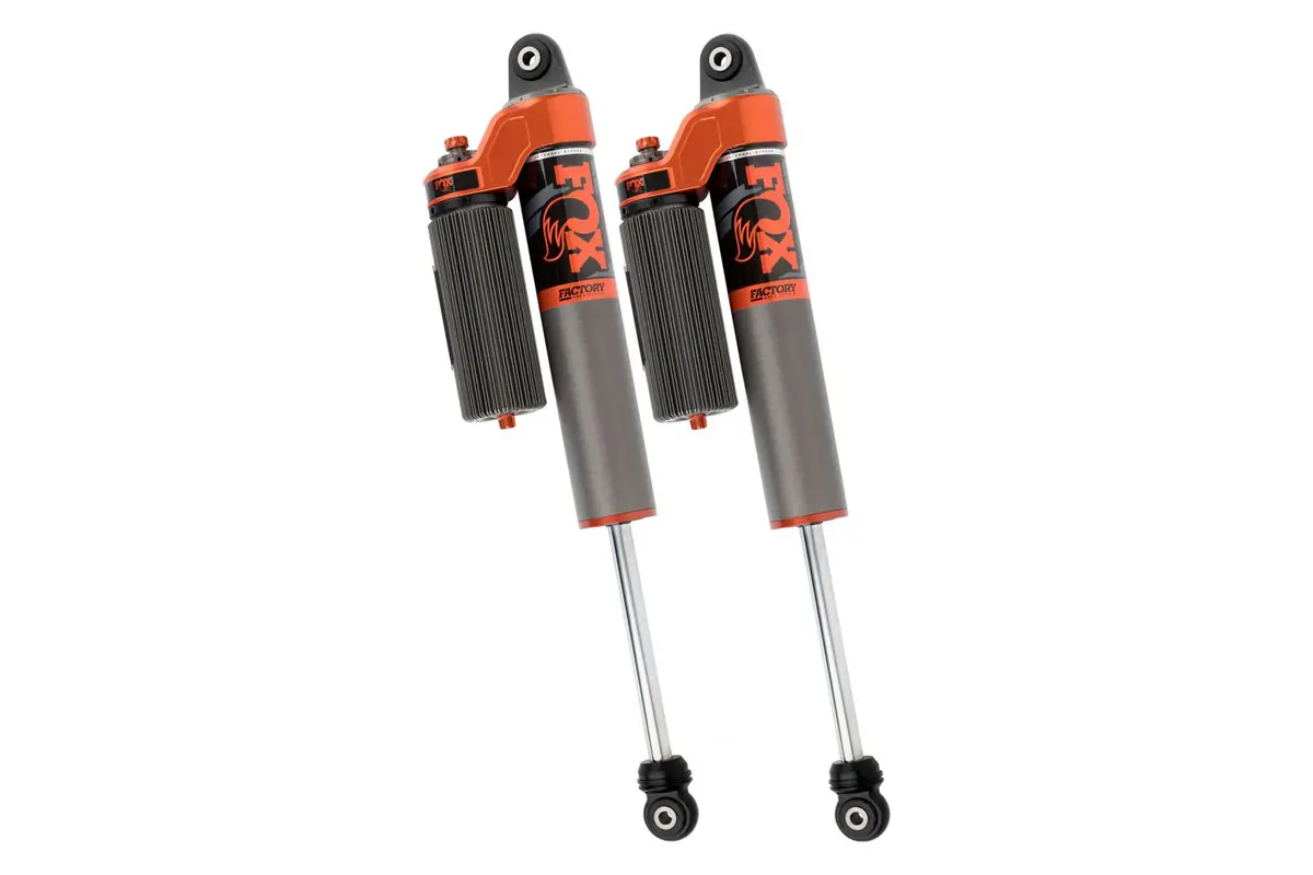 Fox 3.0 Piggyback Rear Shocks Adjustable | Factory Race Series Internal Bypass | 2-3" Lift | Wrangler Jl 1