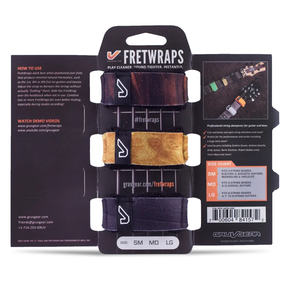 Fretwraps String Muters (3-Pack) 5