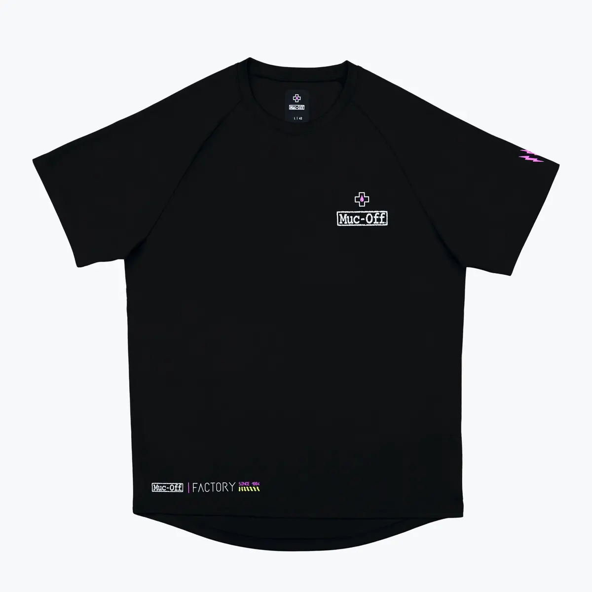 Short Sleeve Rider Jersey Factory - Black 1