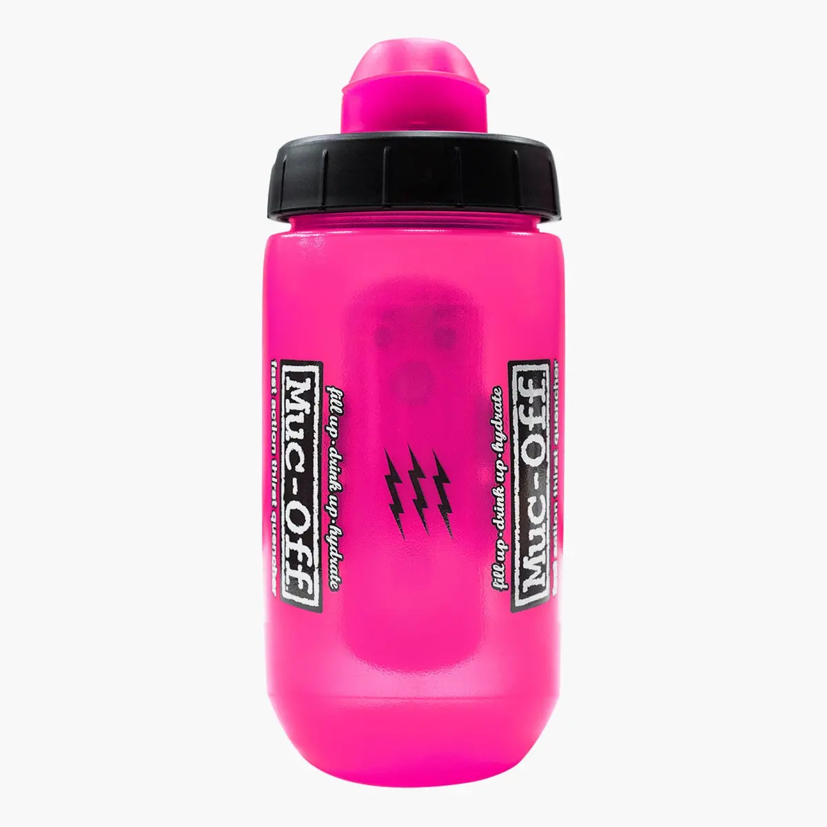Muc-Off X Fidlock Twist Bottle 450Ml - Pink + Bike Base 1