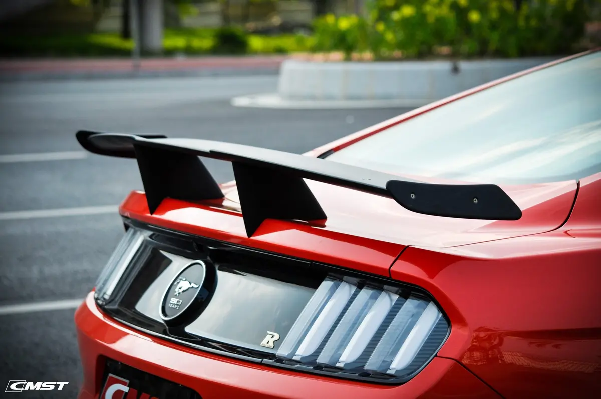 Cmst Carbon Fiber Rear Spoiler Ver.1 For Ford Mustang S550 2015-On 1