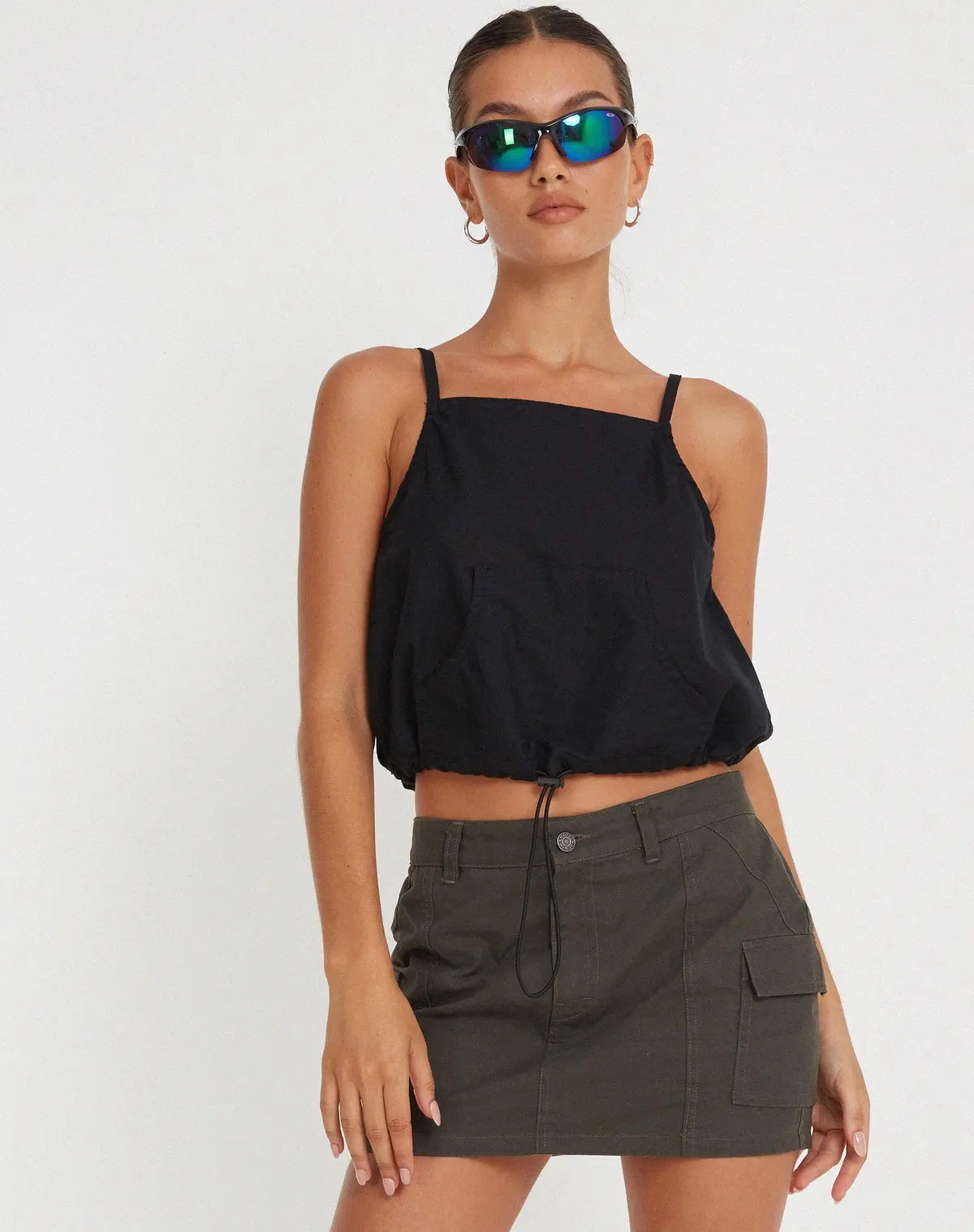 Gret Cargo Top In Black 1