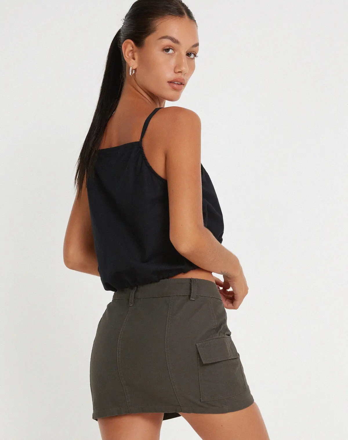 Gret Cargo Top In Black 2