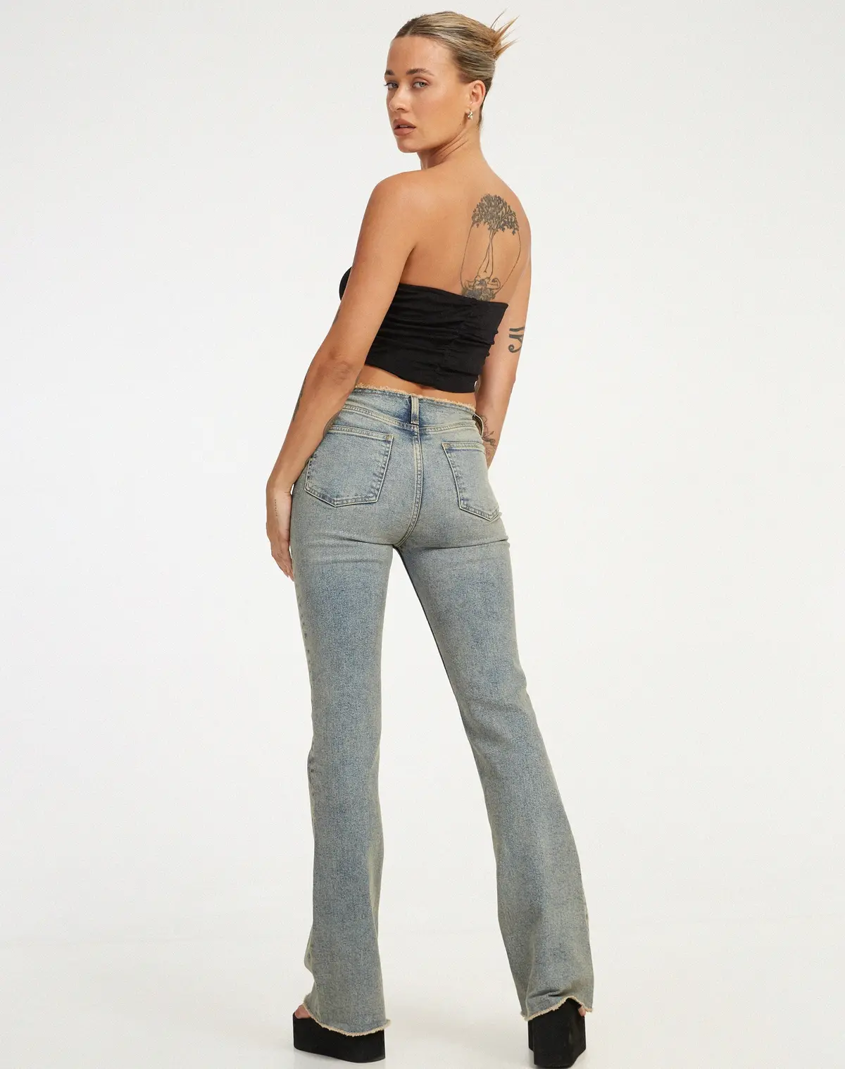 Hankru Bandeau Top In Black 5