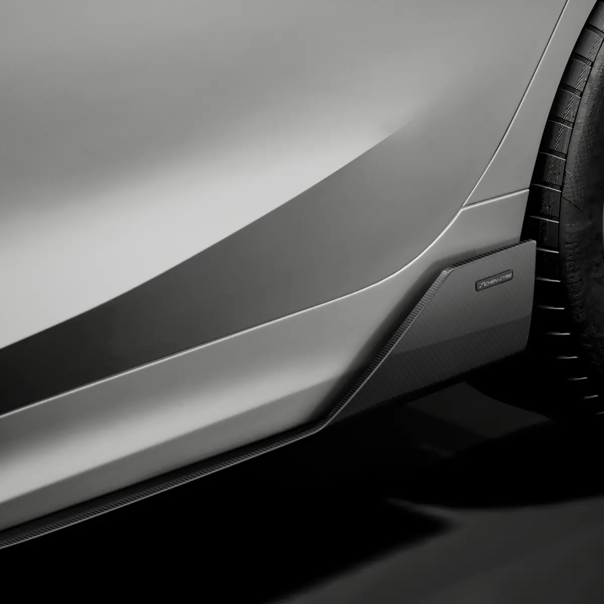 Achencybe The 3 Series G20/G21/G22 Carbon Side Spoiler 2019-2023 1