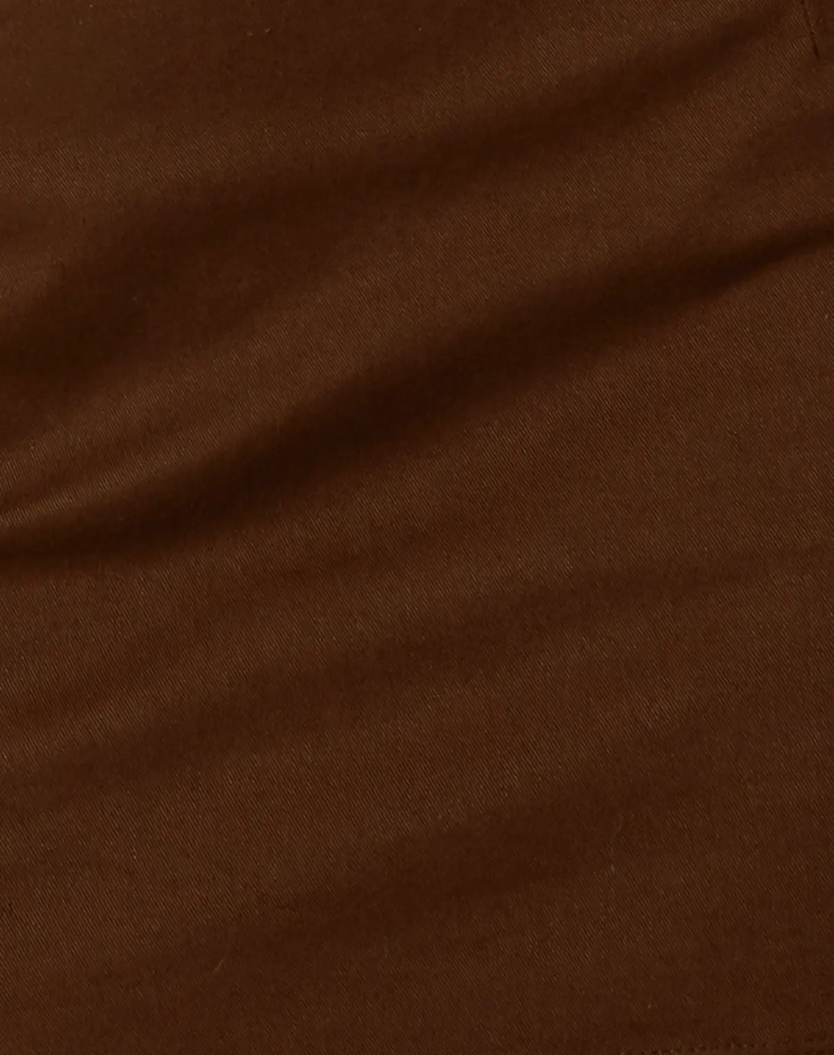 Ima Mini Skirt In Twill Cocoa Brown 5