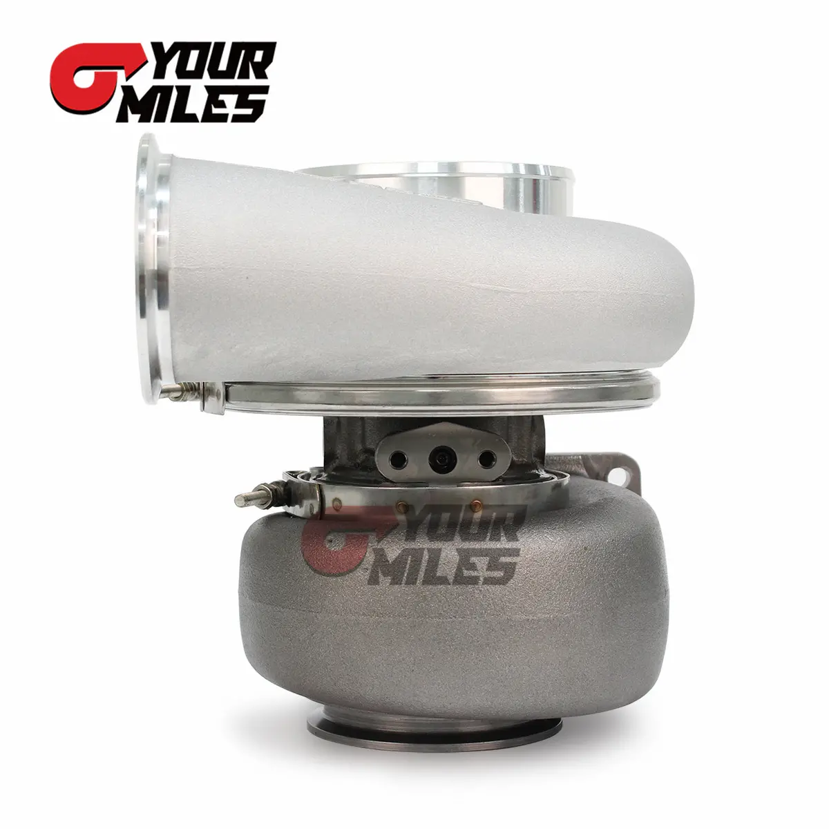 Yourmiles S45-1600 80/109Mm Comp. Wheel Dual Ball Bearing Turbocharger T4 1.01/1.15/1.28/1.44 V-Band Housing 4