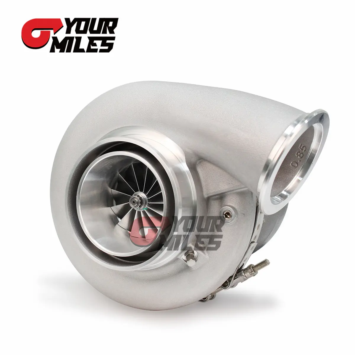 Yourmiles S45-1125 67/102Mm Comp. Wheel Dual Ball Bearing Turbocharger T4 1.01/1.15/1.28/1.44 V-Band Housing 1