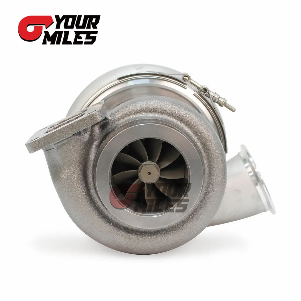 Yourmiles S45-1600 80/109Mm Comp. Wheel Dual Ball Bearing Turbocharger T4 1.01/1.15/1.28/1.44 V-Band Housing 3