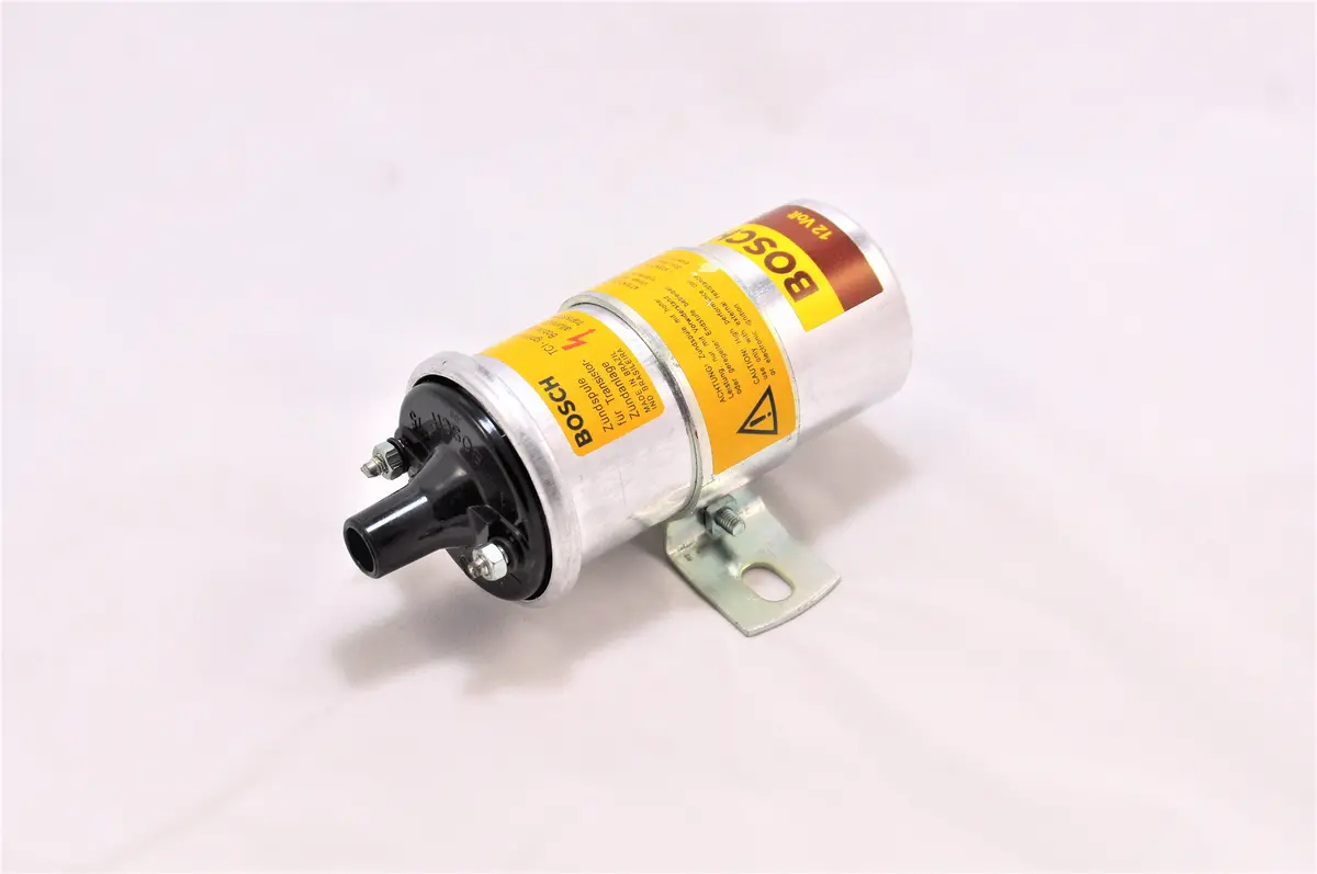 928 602 503 00 - Ignition Coil 77 To 84 - Silver Case - Porsche - Nla 1