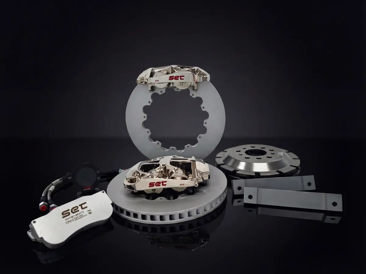 Set Gtx4 Flagship Racing Big Brake Kit | 4-Piston | Monoblock Forged | Gt3/Gt4 Proven 1