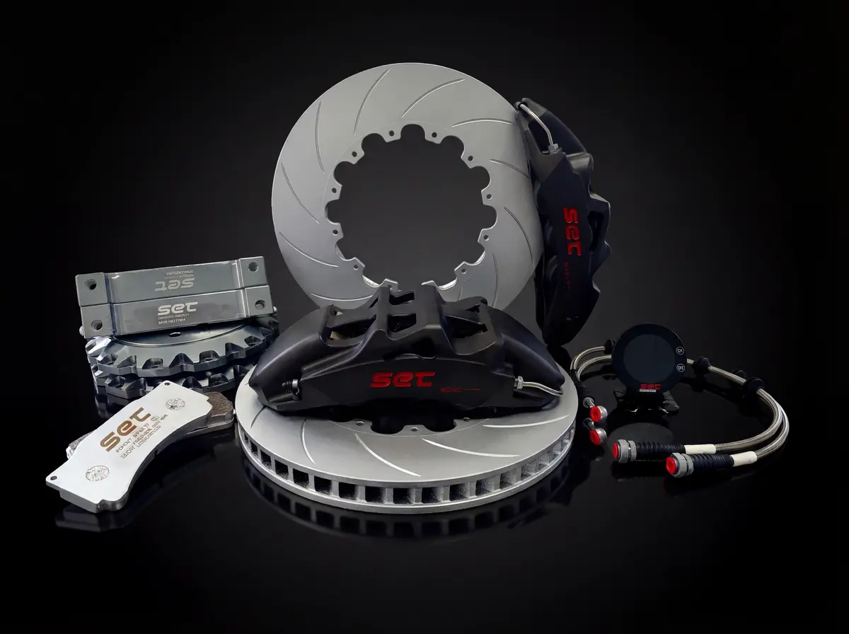 Set Mono6 Advanced Racing Big Brake Kit | 6-Piston | Monoblock Forged 6082-T6 1