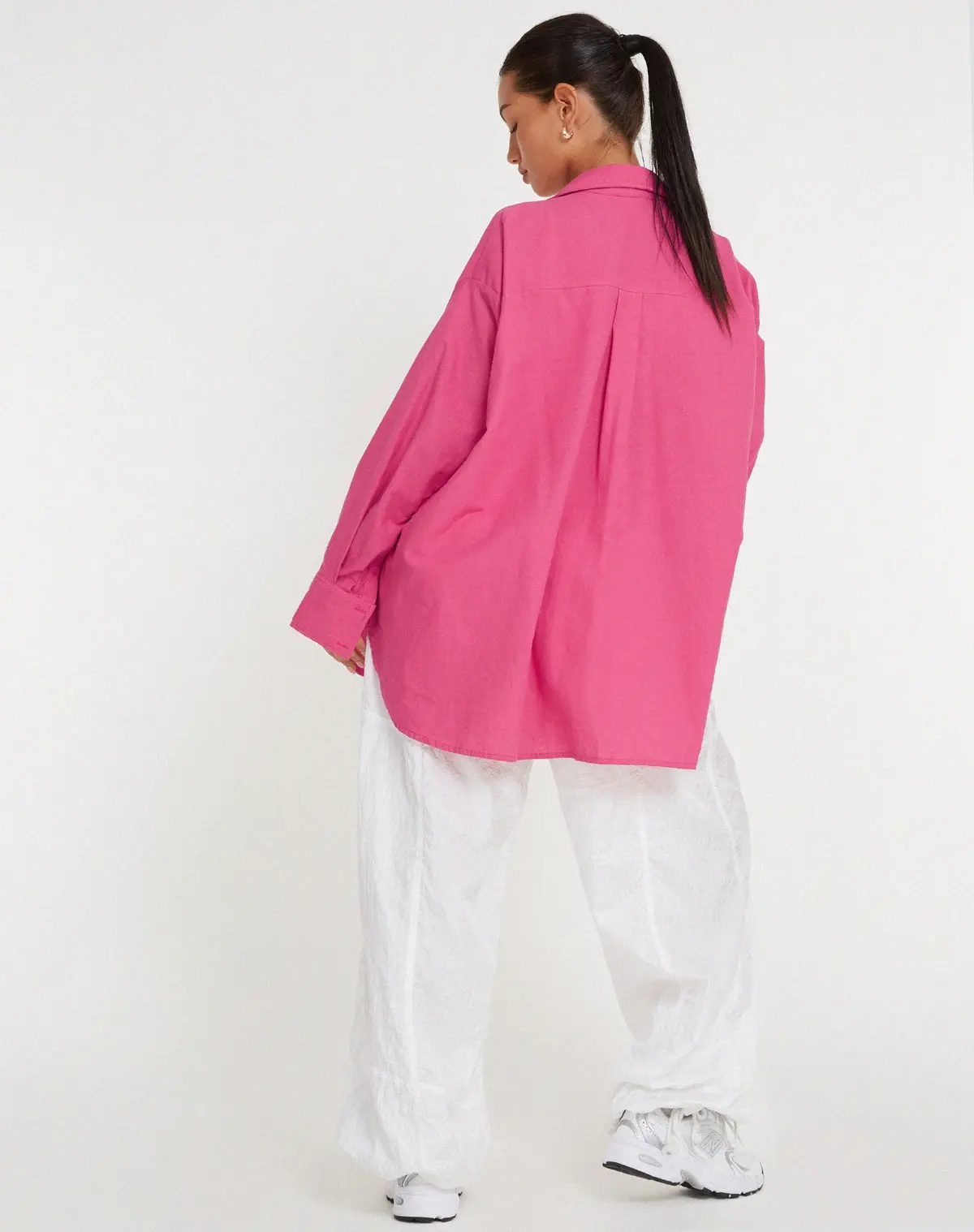 Janes Shirt In Hot Pink 5