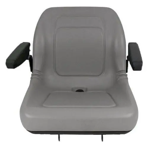John Deere / Kubota Compact Tractor Flip Style Seat W/ Arm Rests 1