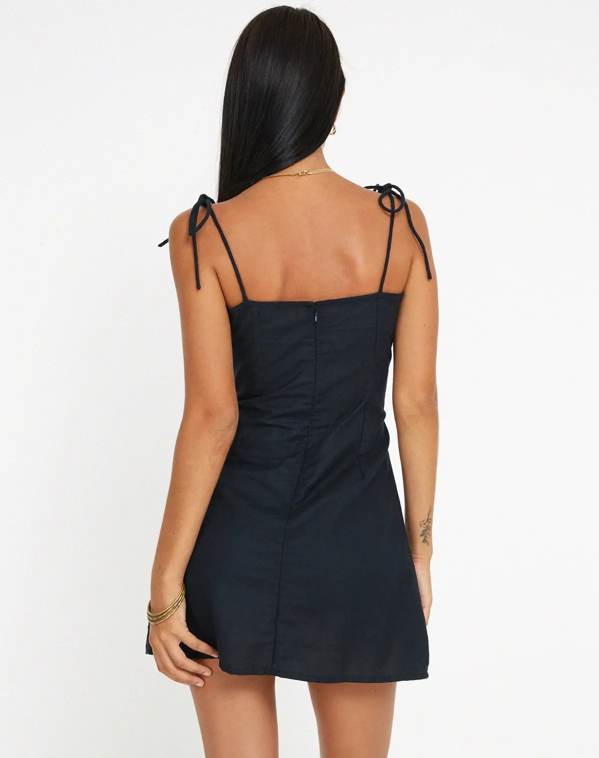 Kinasih Mini Dress In Black 2