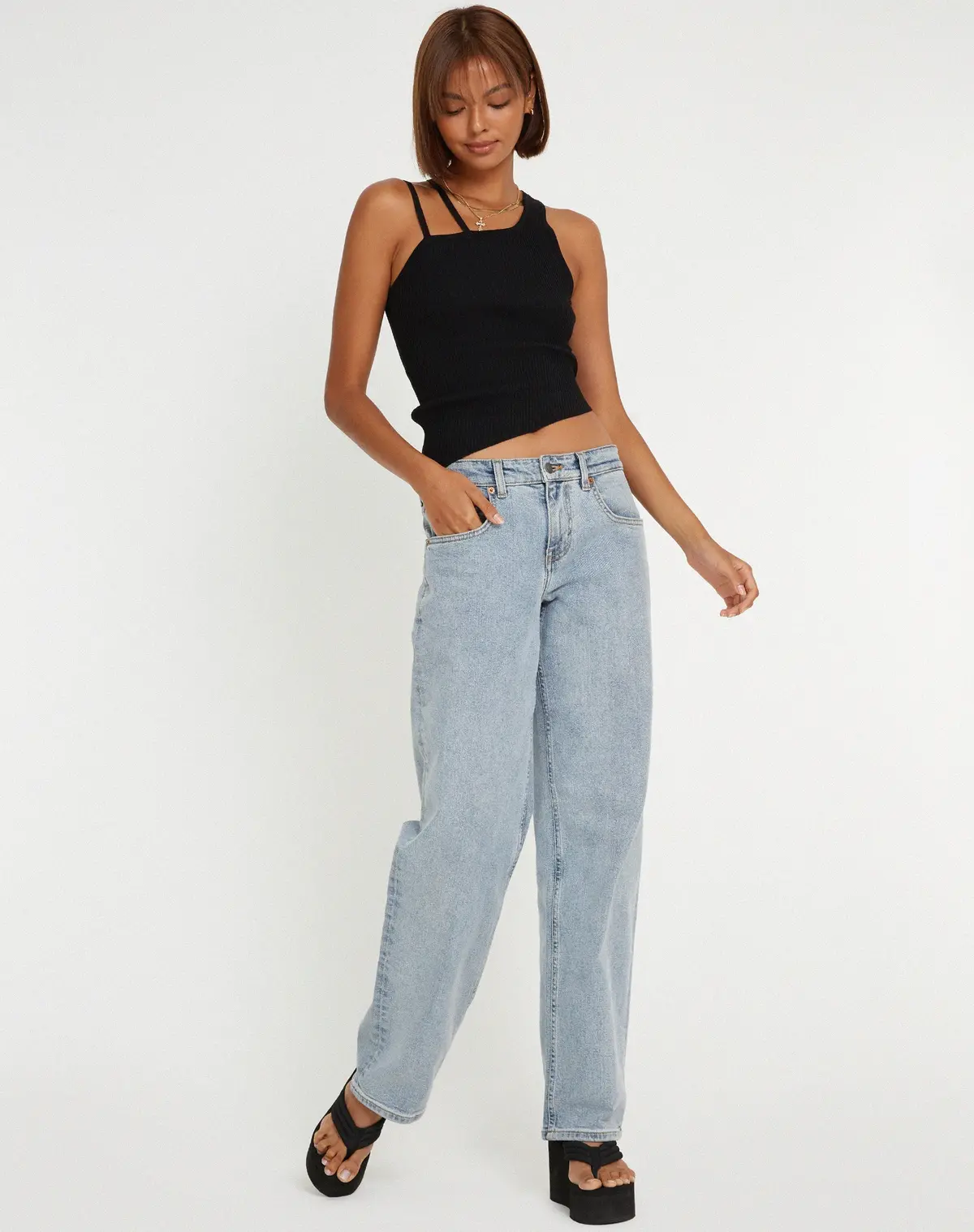 Lanica Top In Black 4