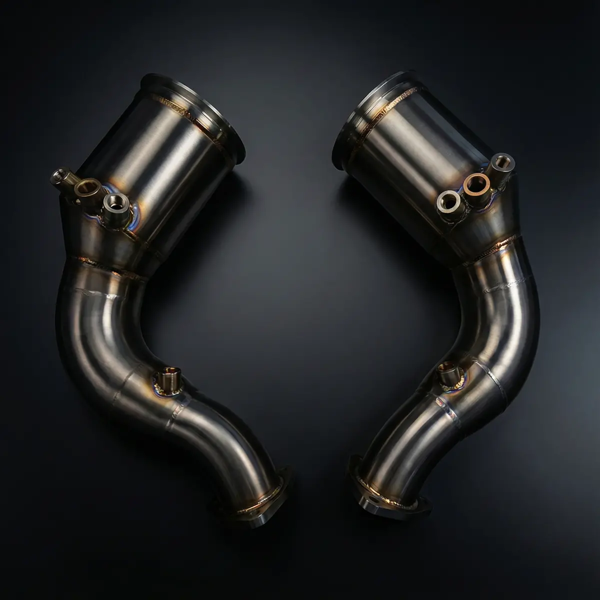 Lamborghini Urus 2018+ 4.0T V8 Catless Downpipes (Ss304) | Ame Motorsport 1