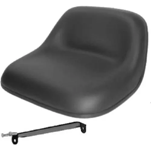 Loader Compact Lawn Mower Garden Tractor Seat W/ Flip Bracket 1