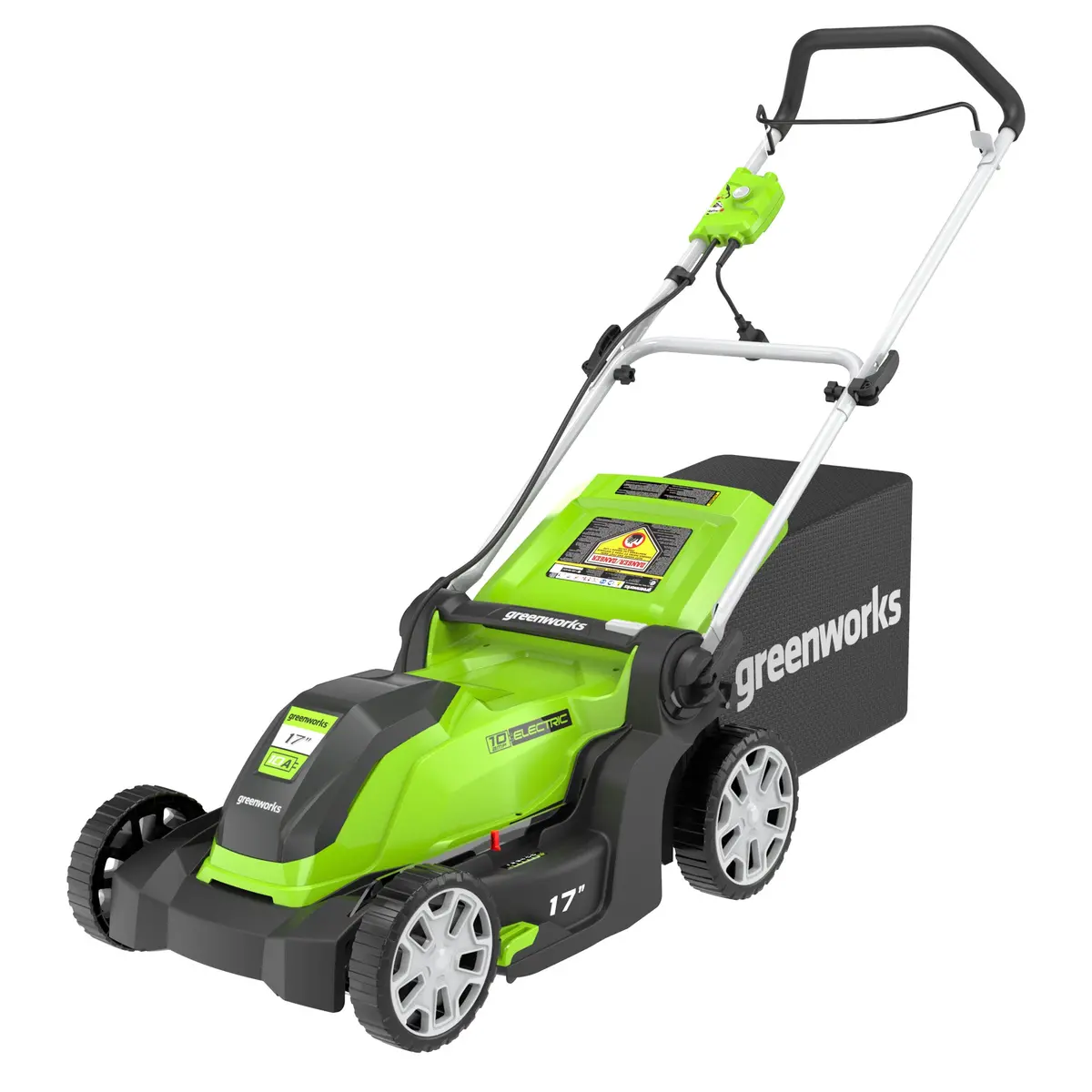 Greenworks 10 Amp Corded 17" Lawn Mower 1