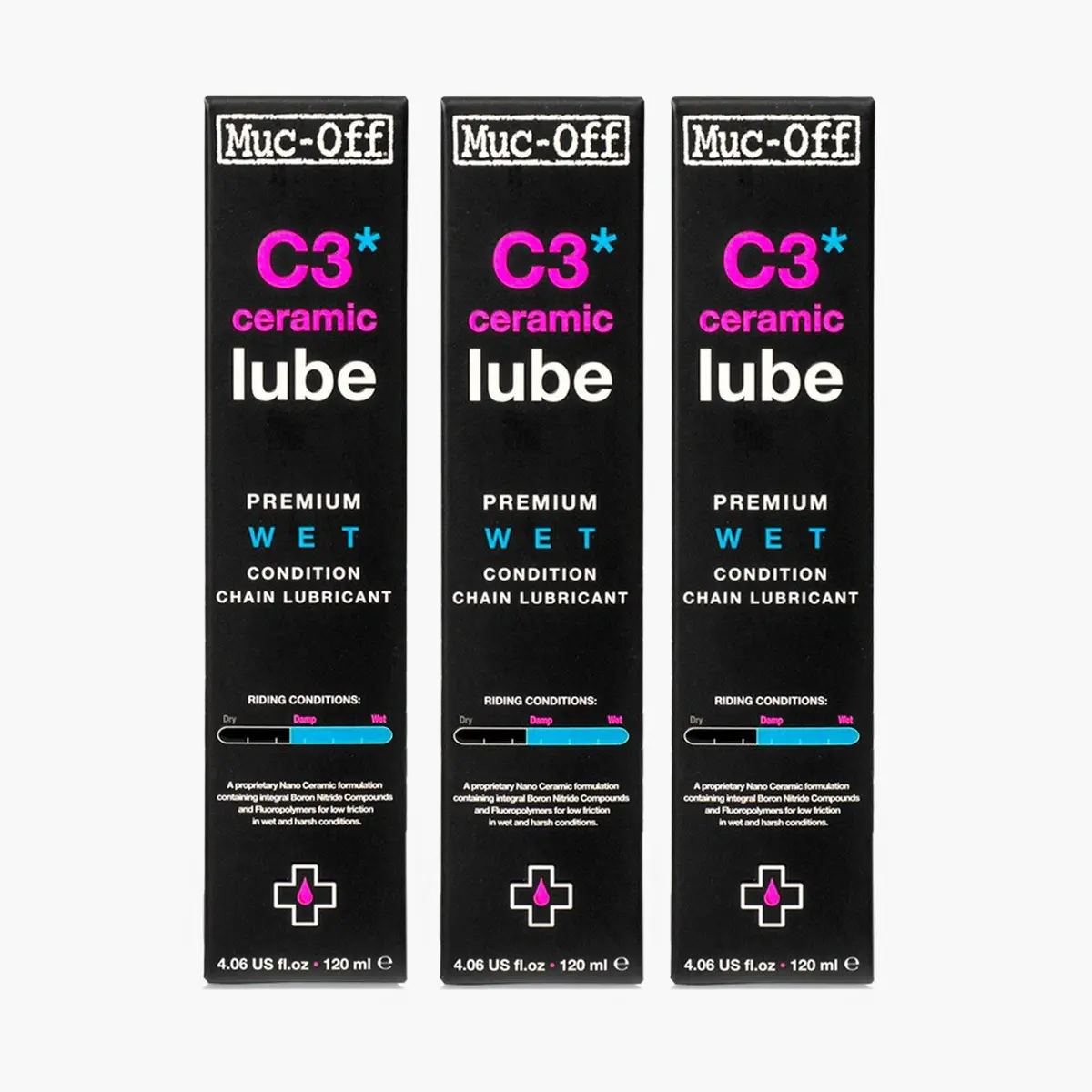 3 X C3 Wet Weather Lube 120Ml 1