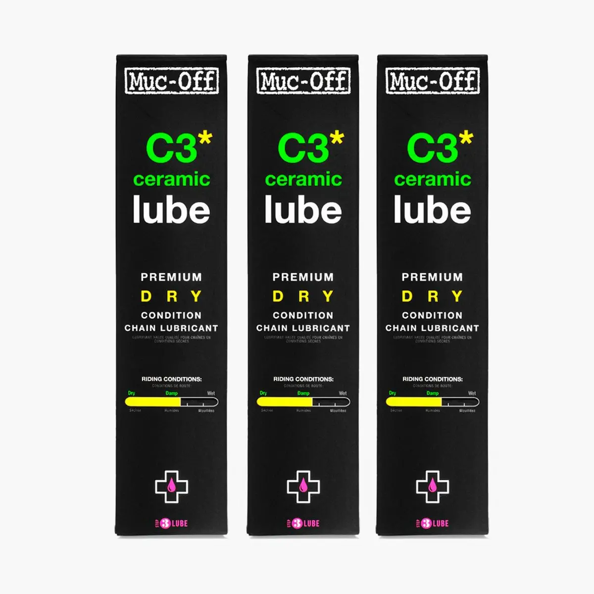 3 X C3 Dry Weather Lube 120Ml 1