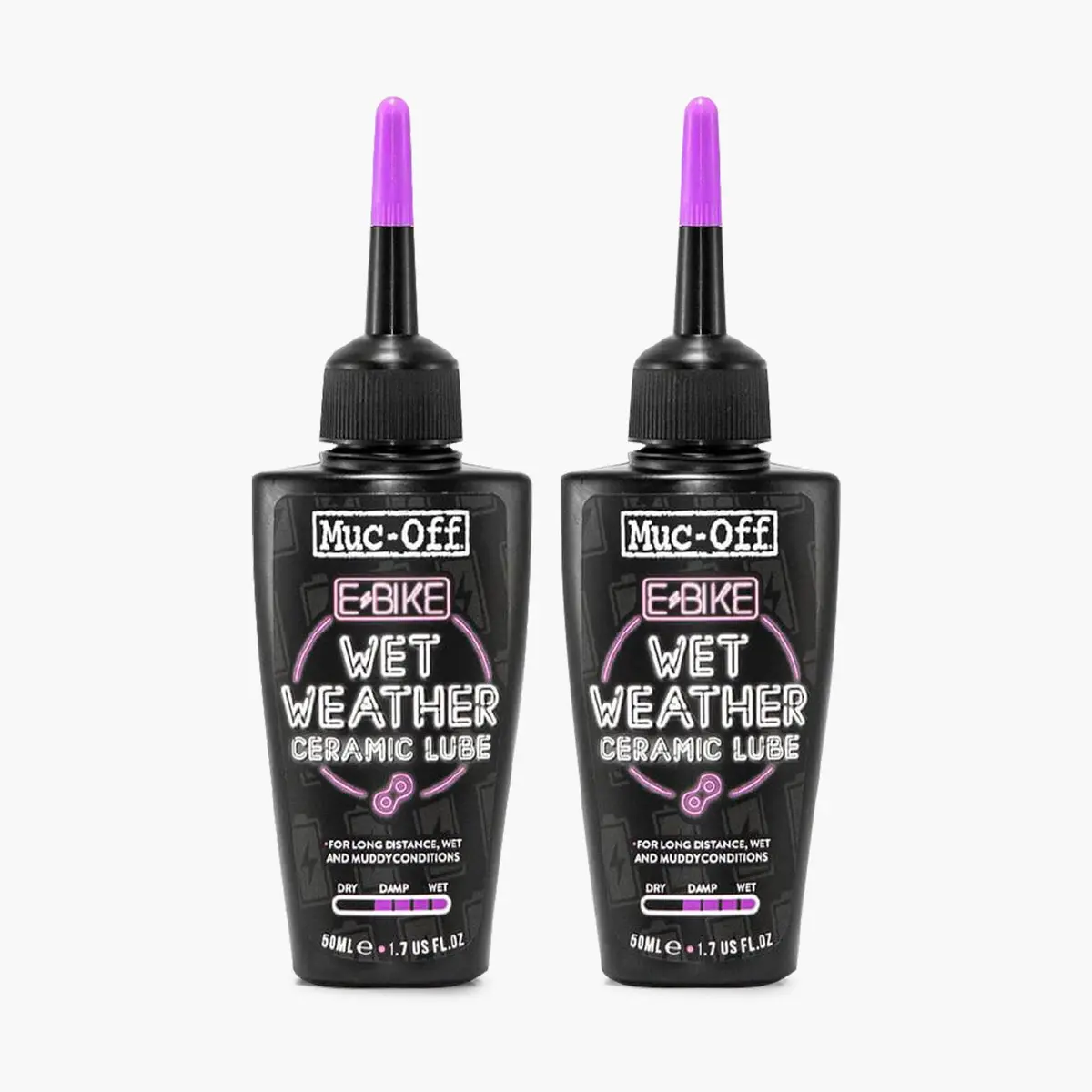 2 X Ebike Wet Weather Chain Lube 50Ml 1
