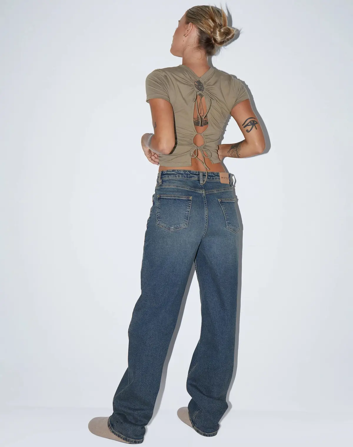 Surtie Top In Lycra London Fog 6