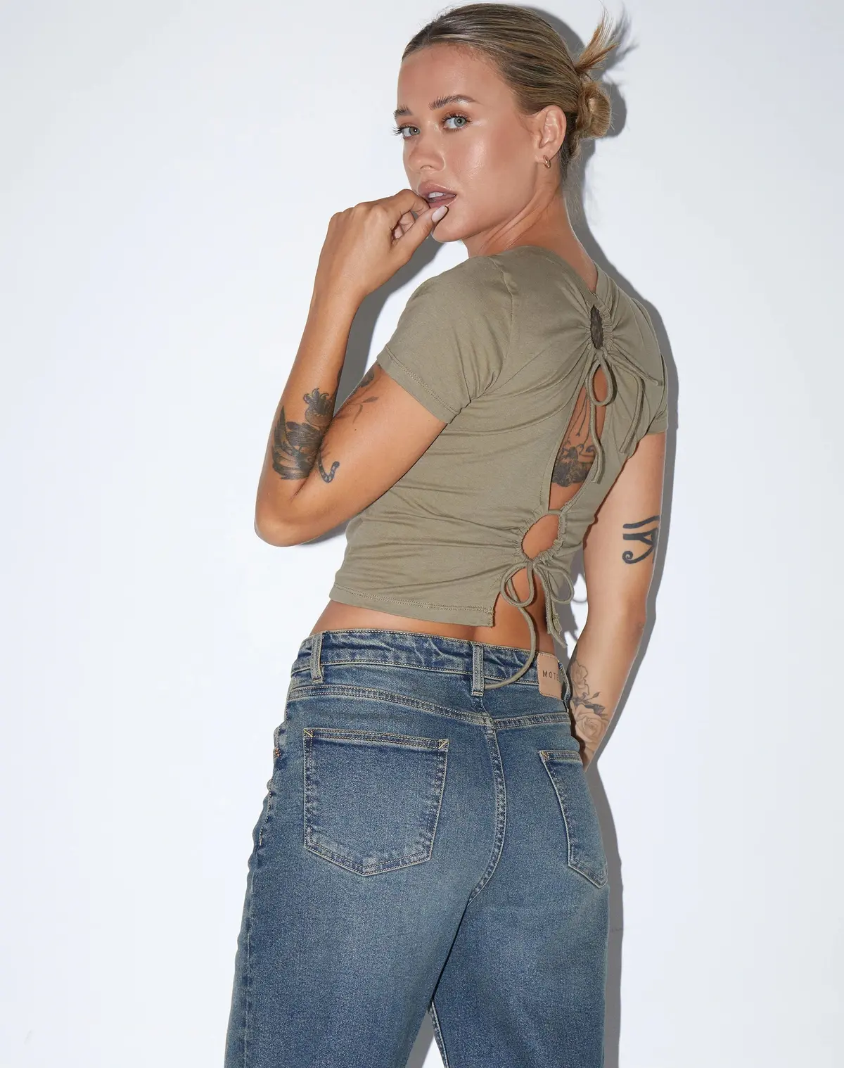 Surtie Top In Lycra London Fog 4
