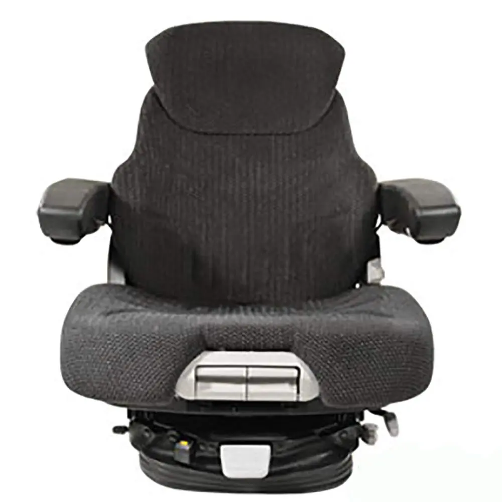 12V Heavy Duty Tractor Excavator Backhoe Loader Seat W/ Air Suspension 3