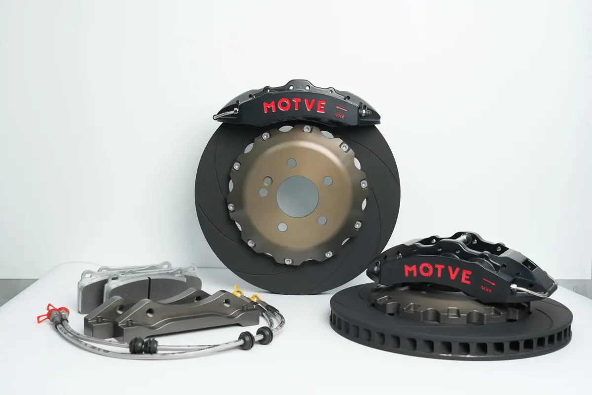 Motve Mx5 High-Performance Four-Pistons Caliper System (Front Wheel) 1