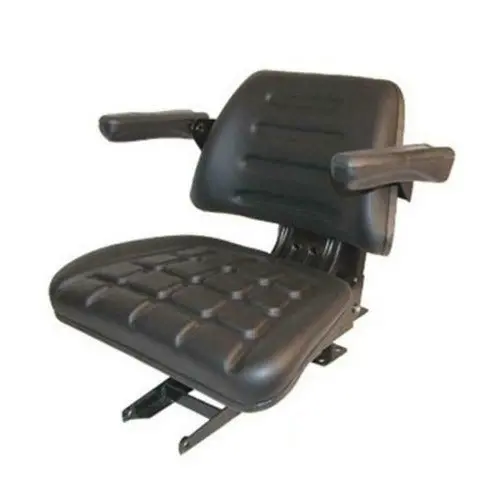 Mahindra Tractor Seat W/ Slide Tracks / Arm Rests 1