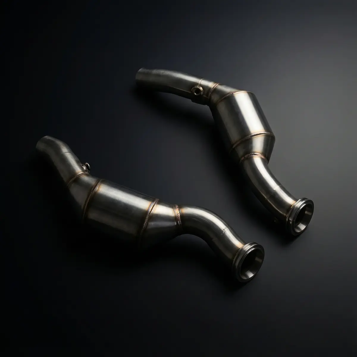 Maserati Ghibli 2014-2020 3.0T V6 Catless Downpipes | Ame Motorsport 1