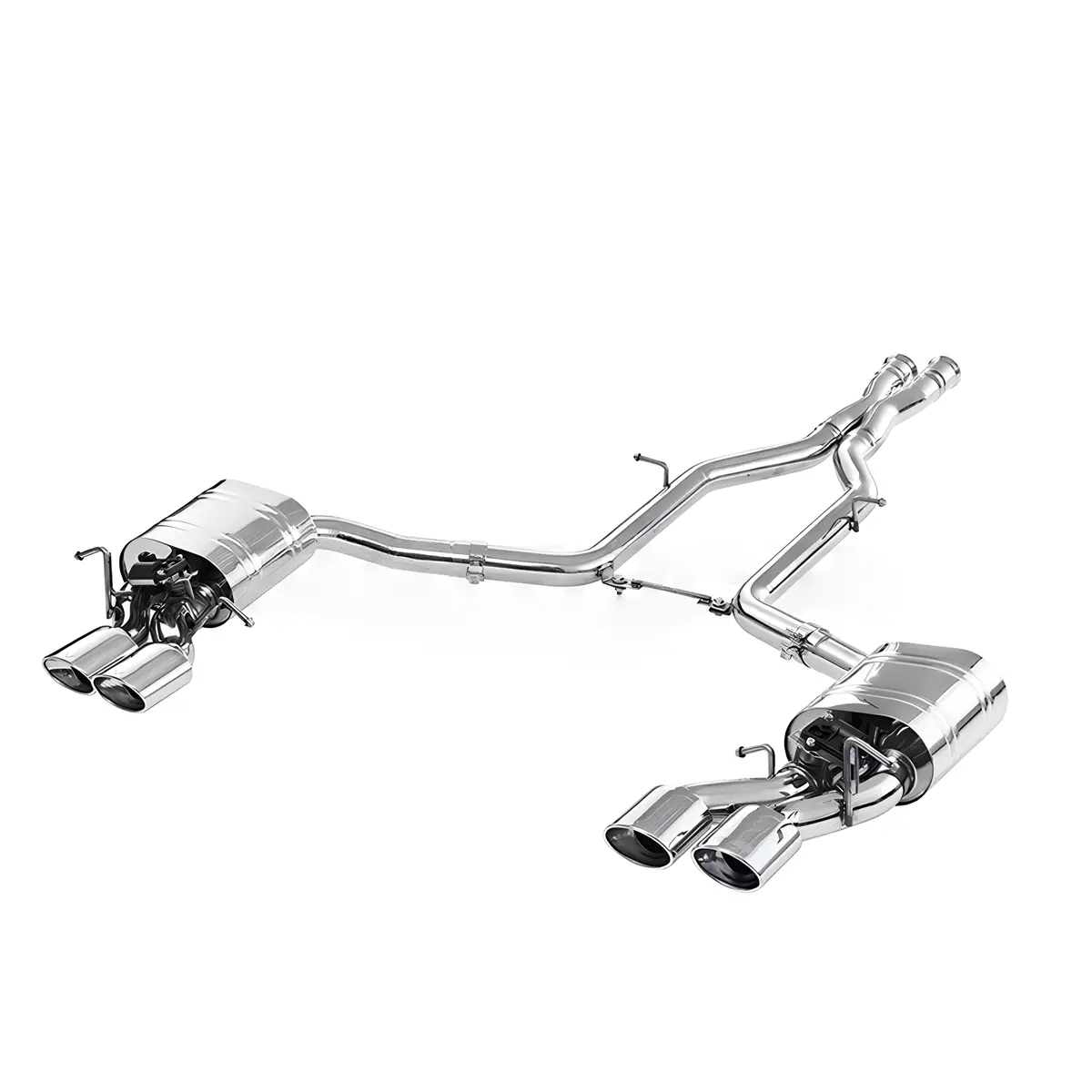 Ame Exhaust Catback Mercedes Benz Amg W204 08~13 C Class C63 6.2L 1