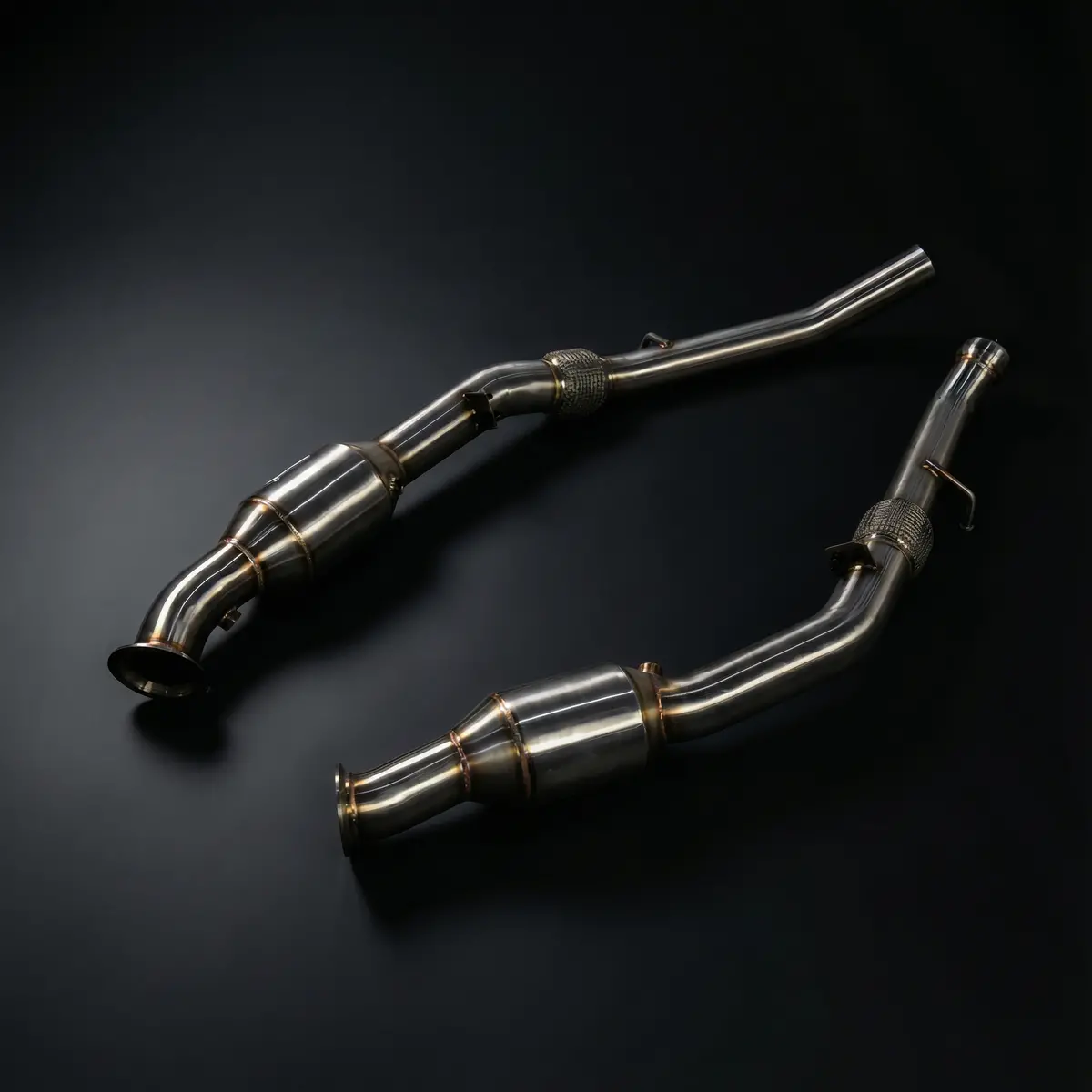 Mercedes-Benz Ml/Gle 320/350/400 (W166) 2012-2016 M276 3.0T V6 Catless Downpipes | Ame Motorsport (Possible Duplicate Of #86) 1